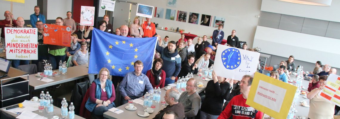 „Wahlrecht ist ein Menschenrecht“ (c) Westbeld