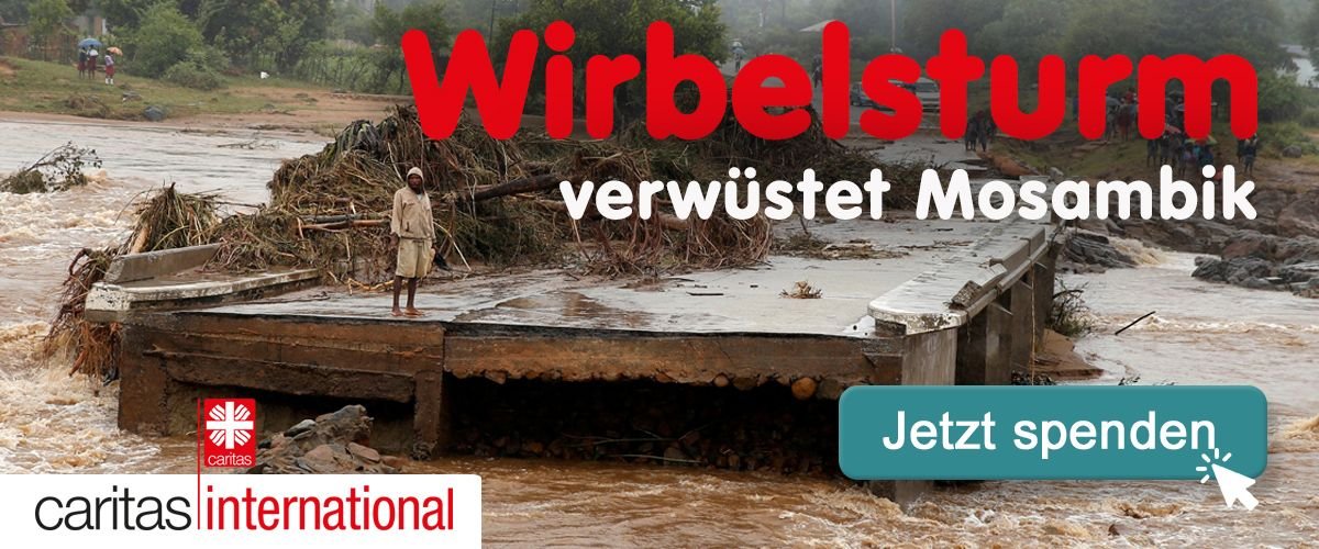 Zyklon verwüstet Mosambik (c) Caritas international