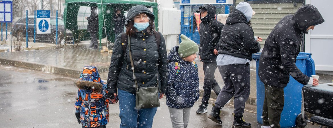 Ukraine Flüchtlinge (c) Caritas International