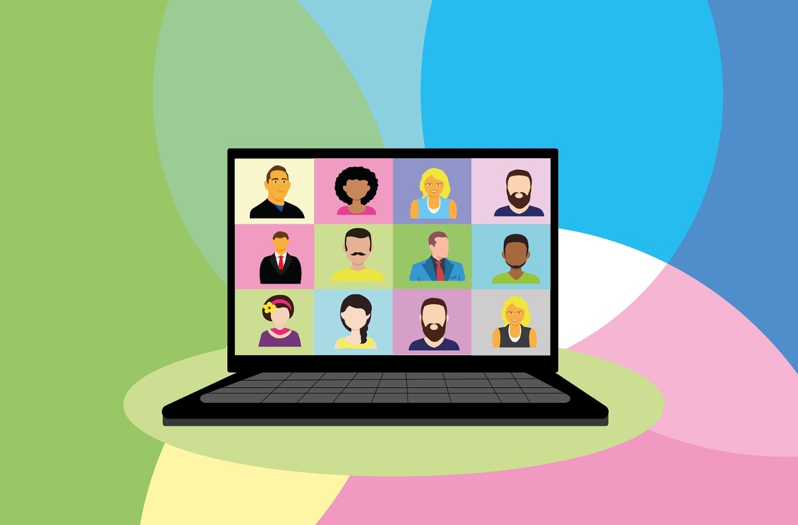 Videokonferenz (c) Pixabay
